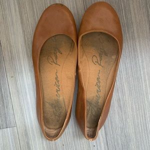 American Rag Tan Ballet Flats